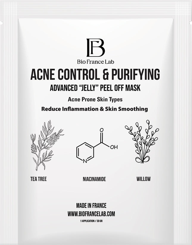Acne Control Purifying Advanced Jelly Peel-Off Mask (acne to oily skin) (3 appl)